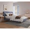 Manhattan Comfort Heather Full-Size Bed in Grey BD003-FL-GY - alternate 3